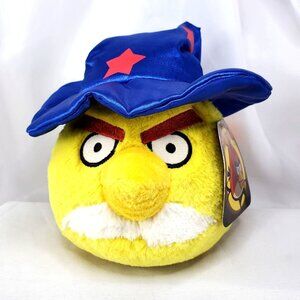 2011 Angry Birds Yellow Chuck Wizard Hat Plush Seasons Blue Hat By Commonwealth